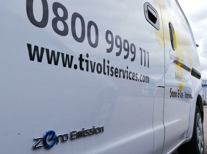 Tivoli’s new eNV200 electric vehicle in Walthamstow - zero emissions