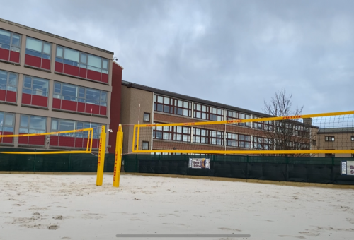 finished volley ball court 1